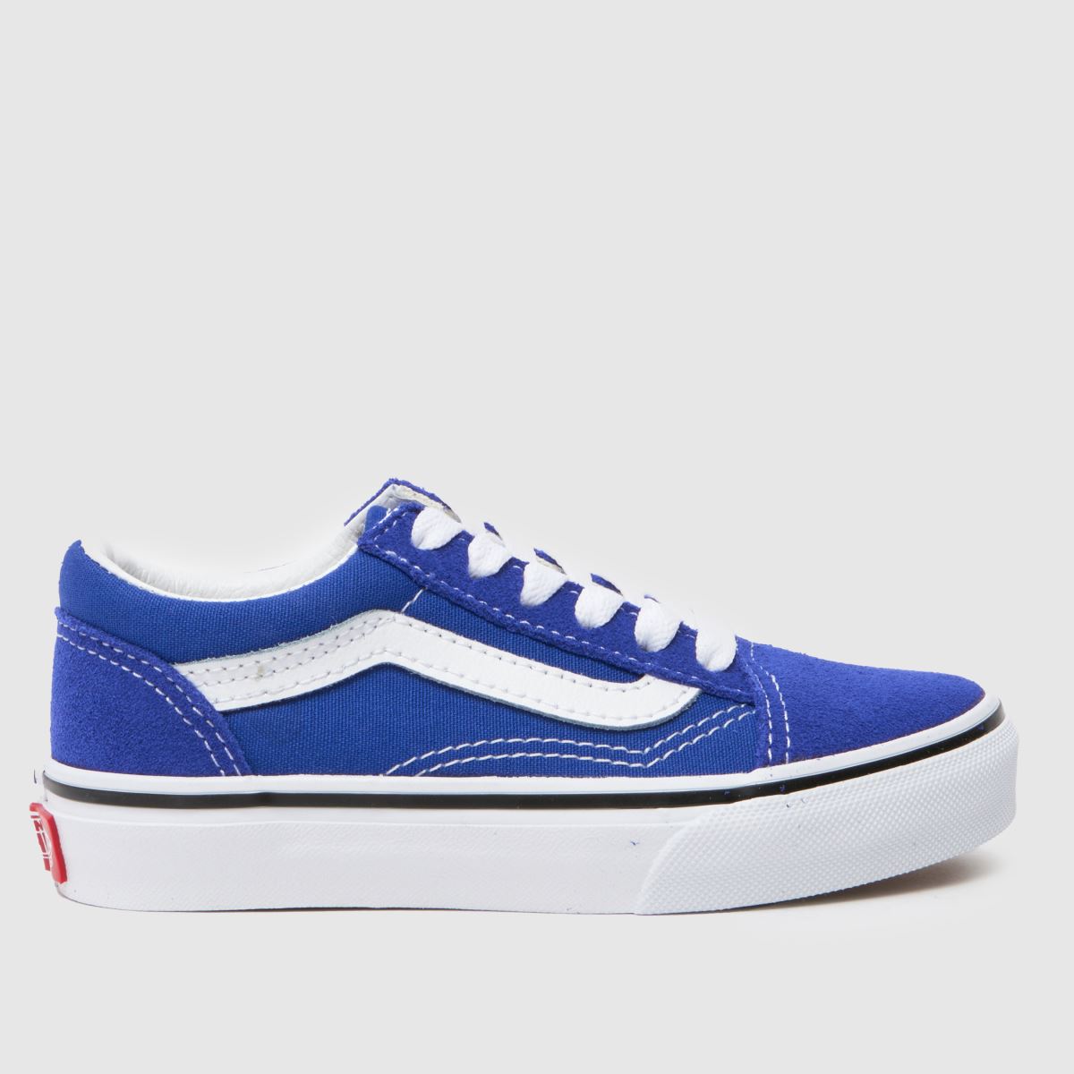 Vans blå Old Skool pojkar junior träningsskor
