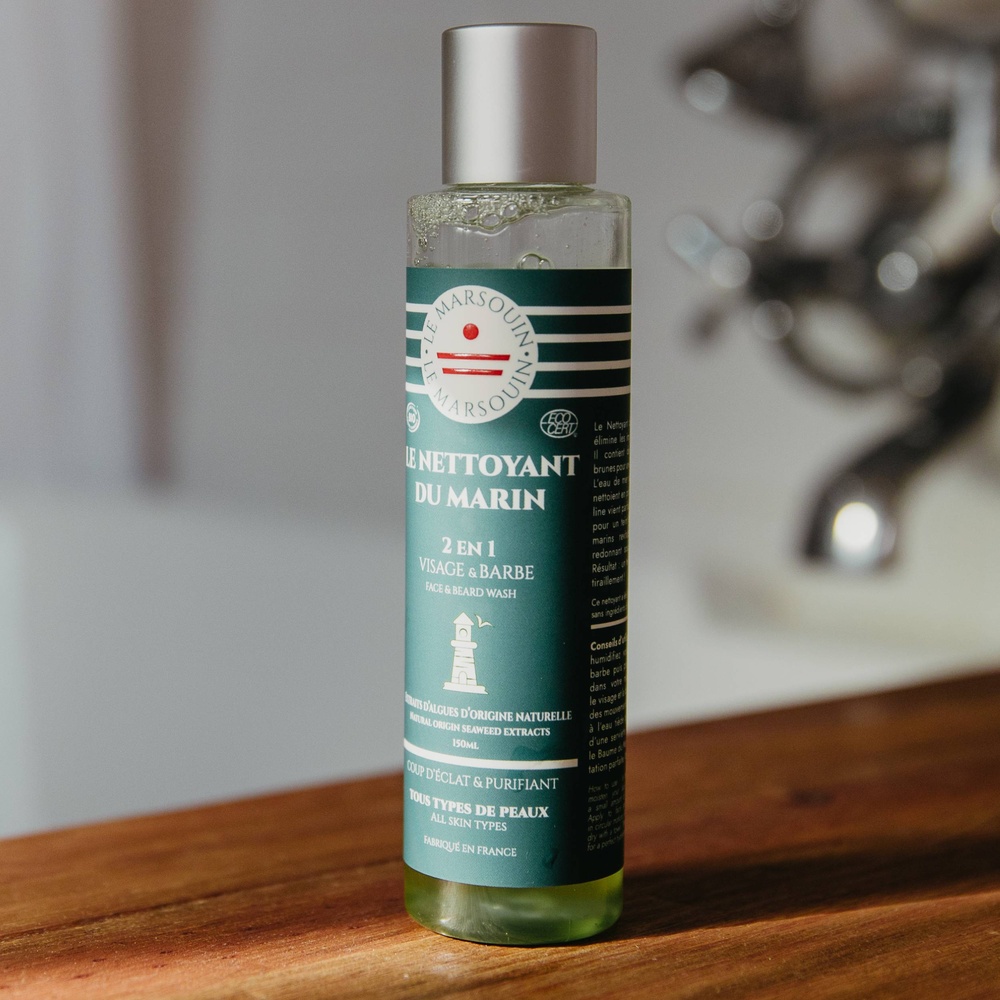 le marsouin Le Nettoyant du Marin Nettoyant visage