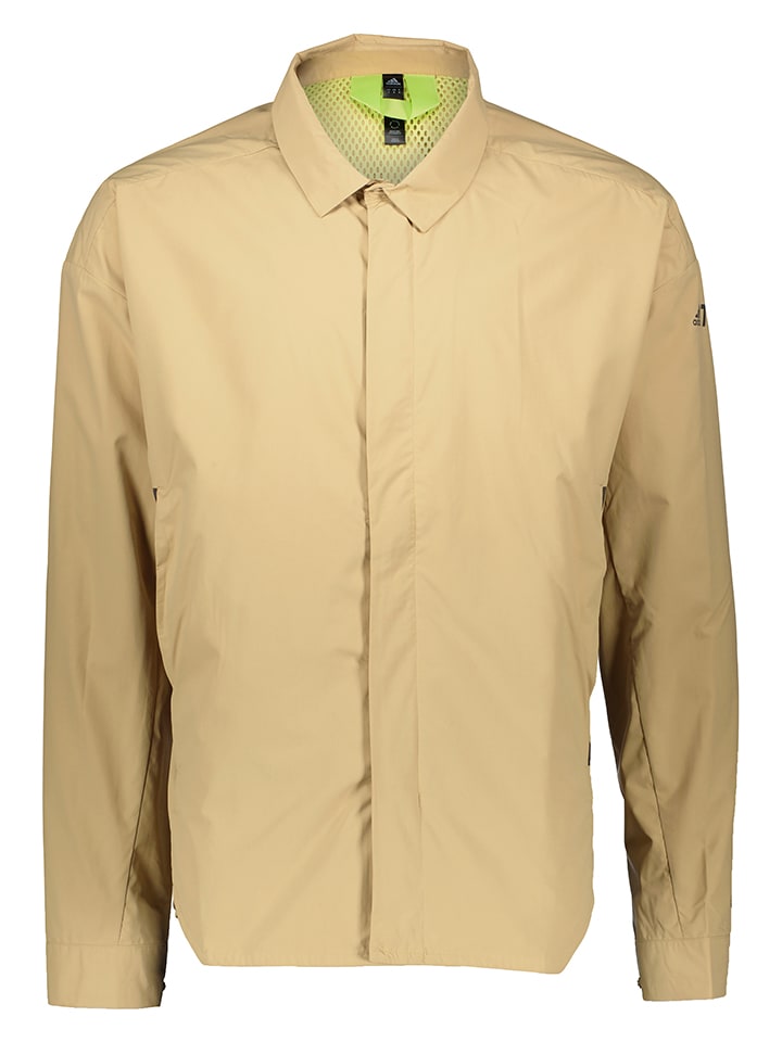 adidas Funktionsjacke in Beige günstig kaufen
