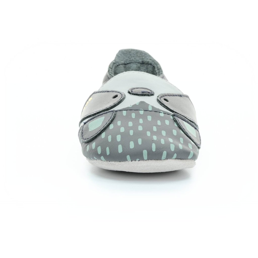 Bobux Rascal Charcoal (Soft Sole) Krabbelschuhe