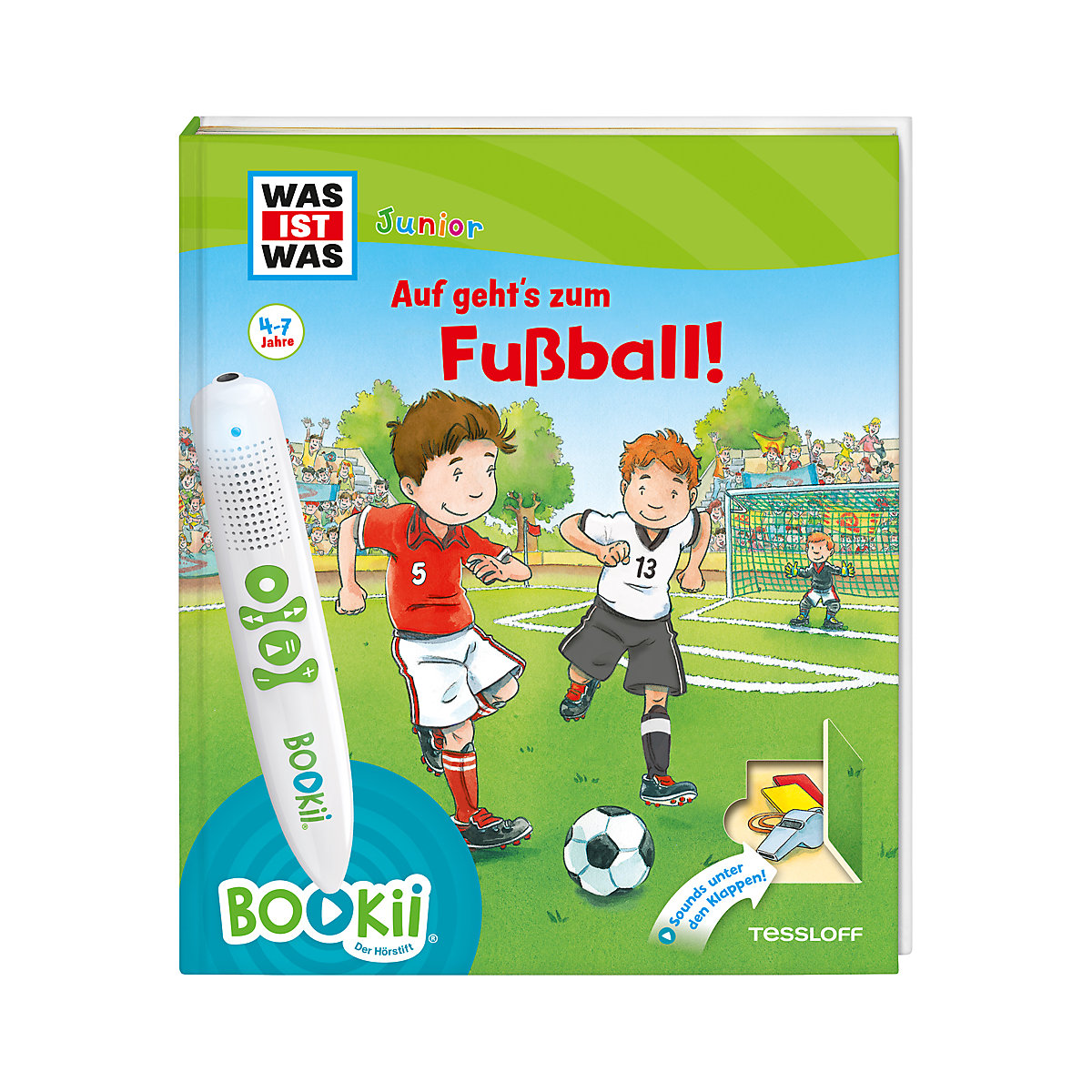 BOOKii WAS IST WAS Junior: Auf geht's zum Fußball!