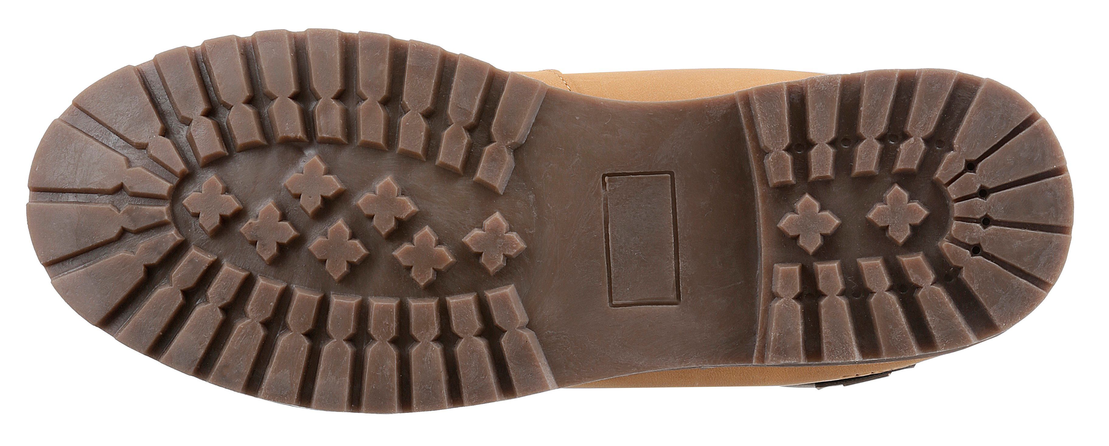 Man's World Schnürboots mit weicher Schaftrand-Polsterung
