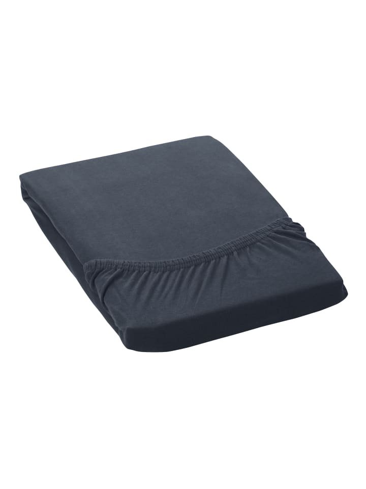 GMD Living Jersey Premium Spannbettlaken JANNEBY in Anthrazit günstig kaufen