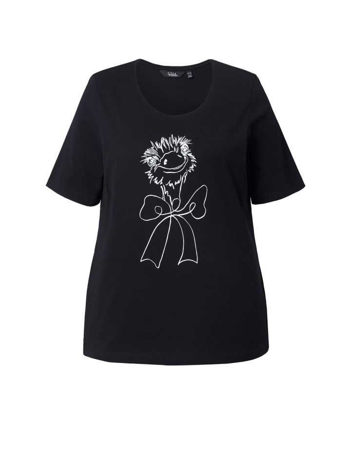 Ulla Popken Shirt in schwarz günstig kaufen