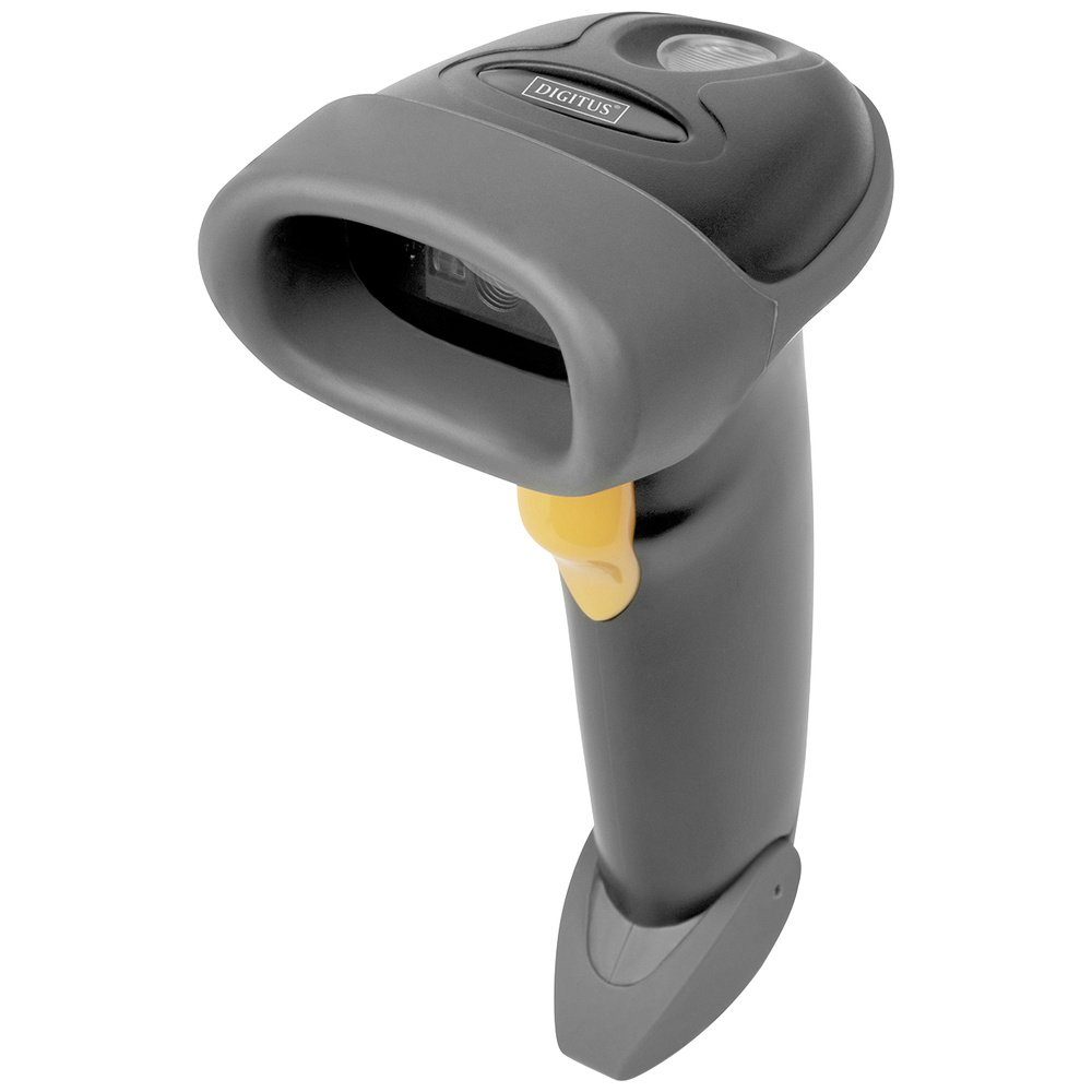 Digitus Digitus 2D Barcode-Scanner 1D, 2D LED Schwarz Hand-Scanner inkl. Sta Scanner
