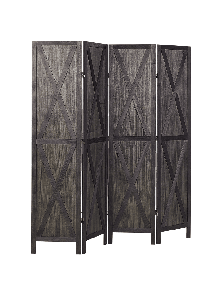 Beliani Paravent RIDANNA in Braun - (W) 163 x (H) 170 x (L) 2 cm günstig kaufen onesize