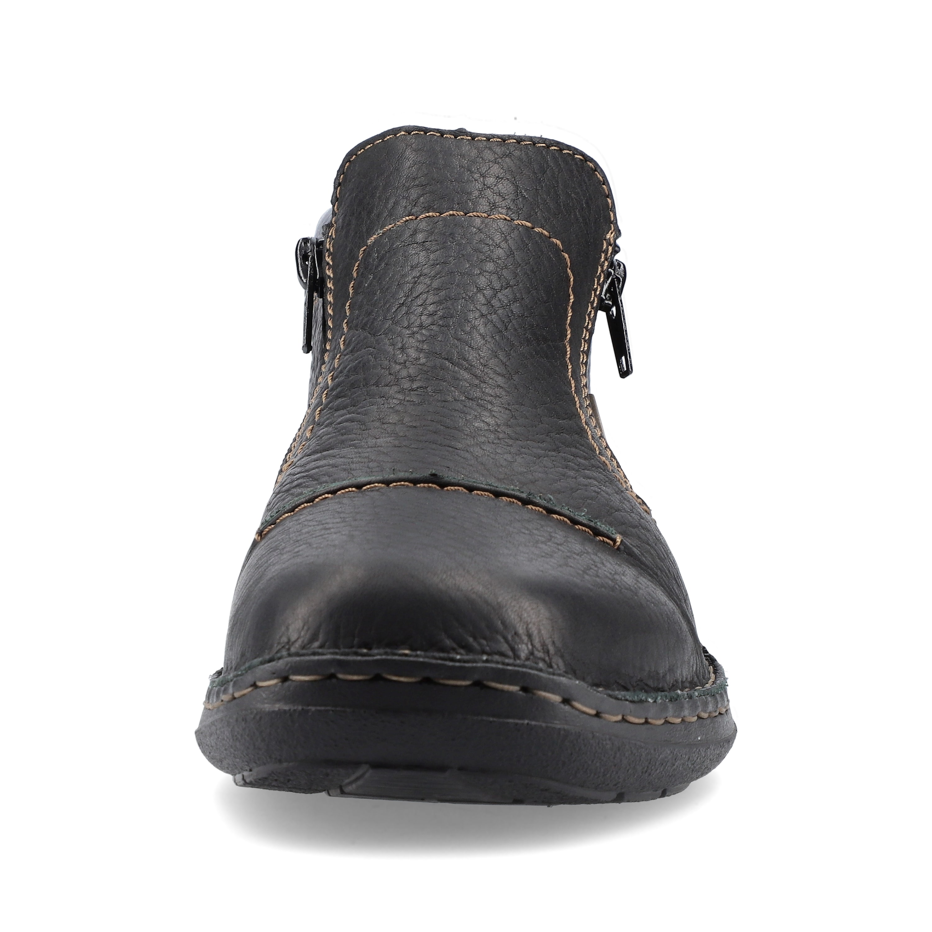 Rieker Herren Slipper graphitschwarz