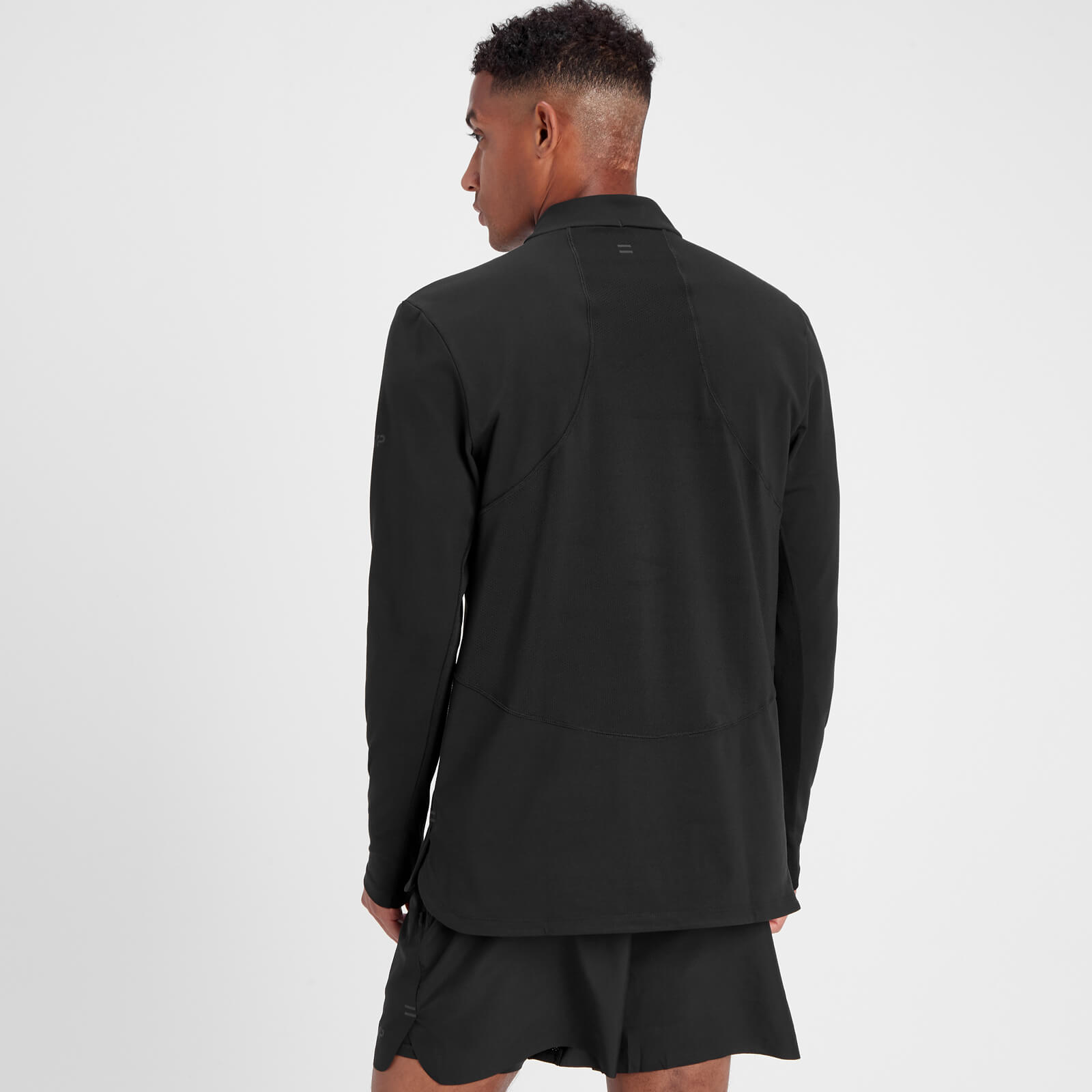 Haut à fermeture éclair ¼ MP Velocity Ultra pour hommes – Noir