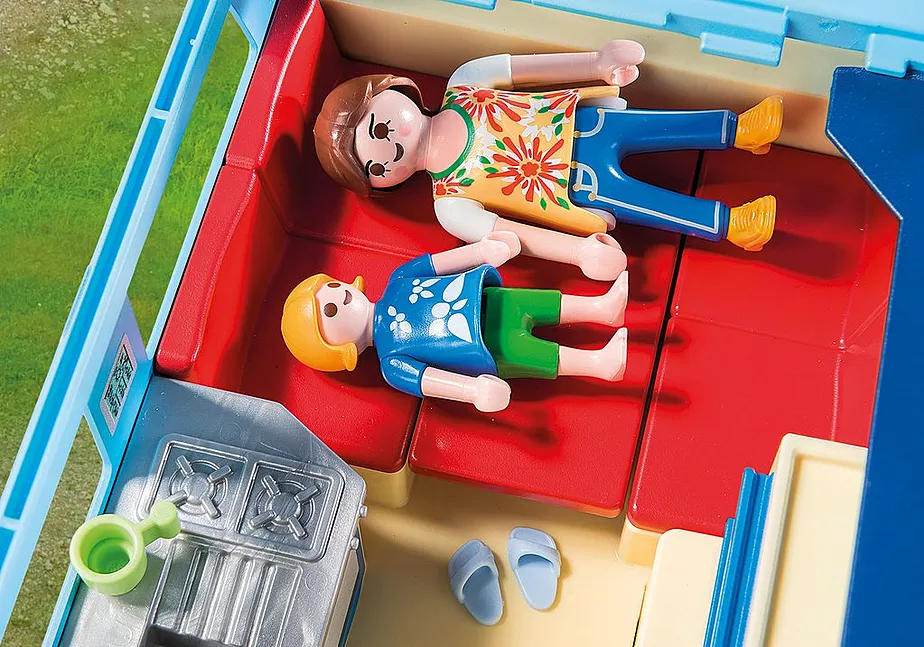 PLAYMOBIL-FunPark Pick-Up mit Wohnwagen