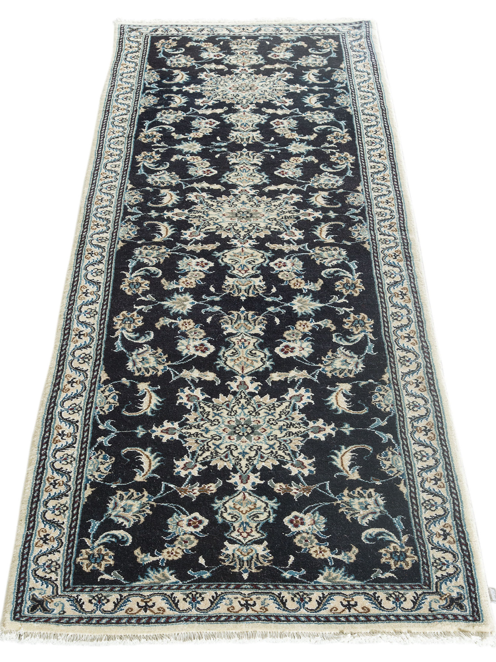 Kaschmar Nain 12 Lah ca. 80 x 292 cm, Unikat / Einzelstück