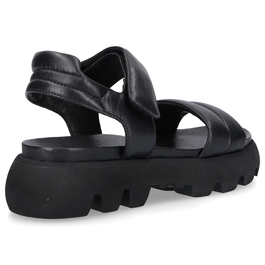 305 SOBE - Sandalen KRABI Kalbsleder - schwarz