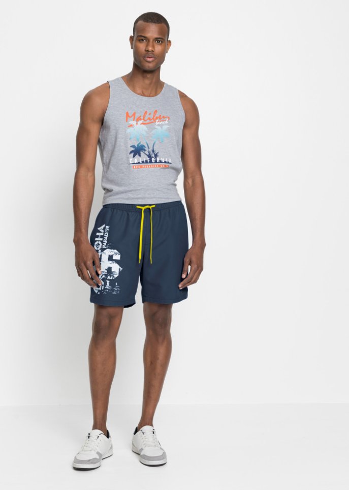 Strandshorts mit recycelten Polyester