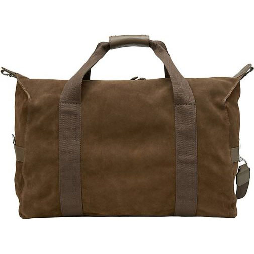 Marc O'Polo Weekender aus softem Velours-Rindleder