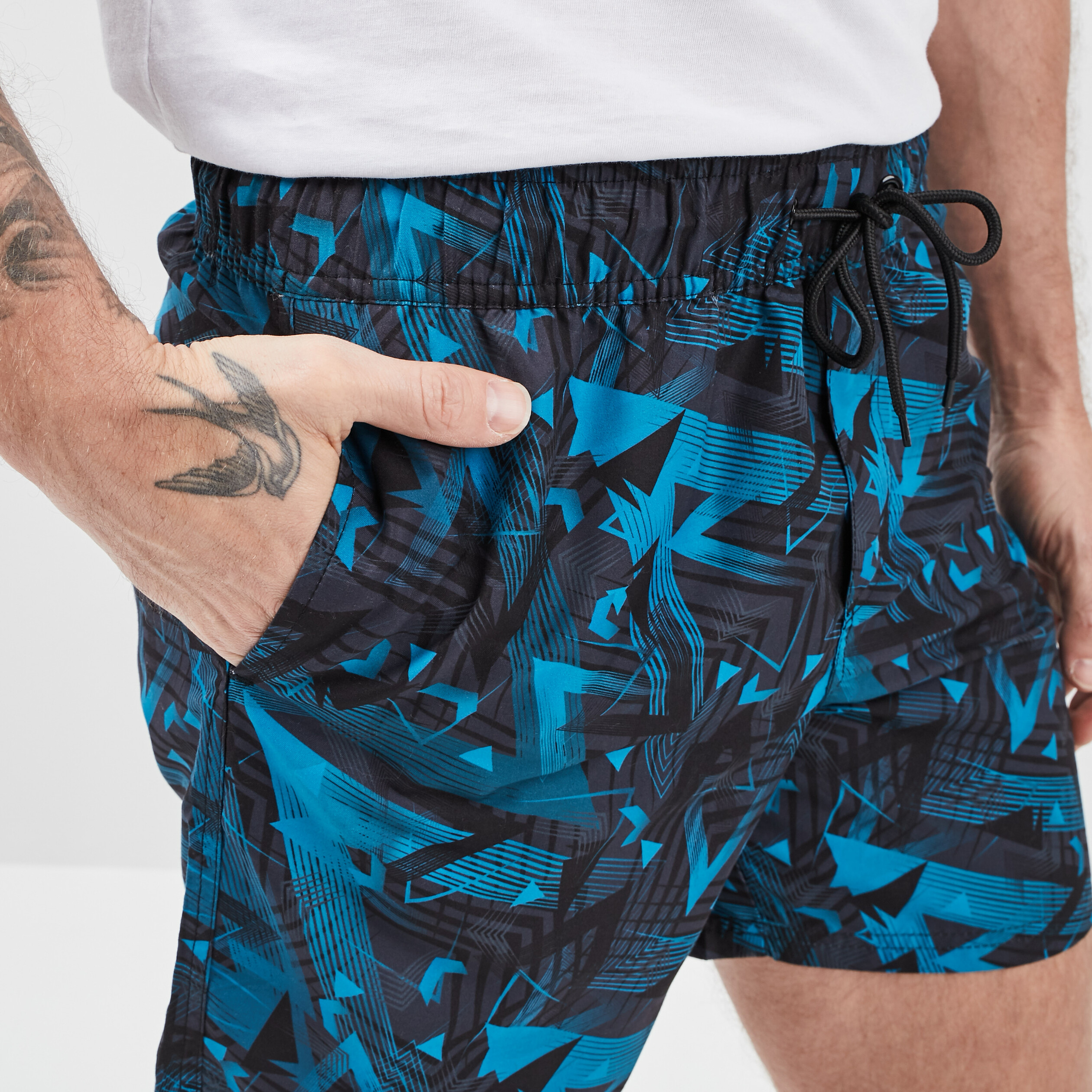 Short de bain noir homme | La Halle