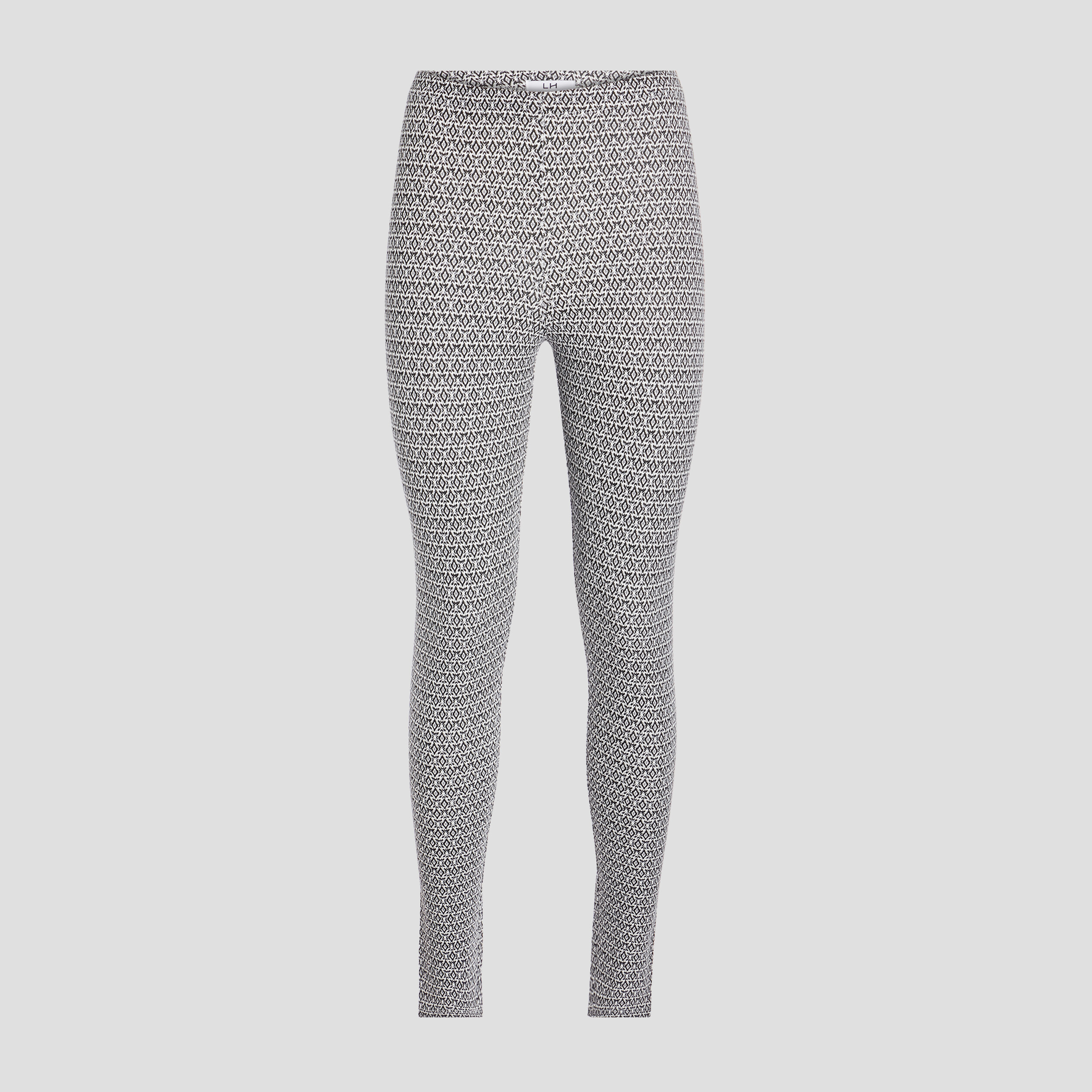 Legging long taille haute blanc femme | La Halle