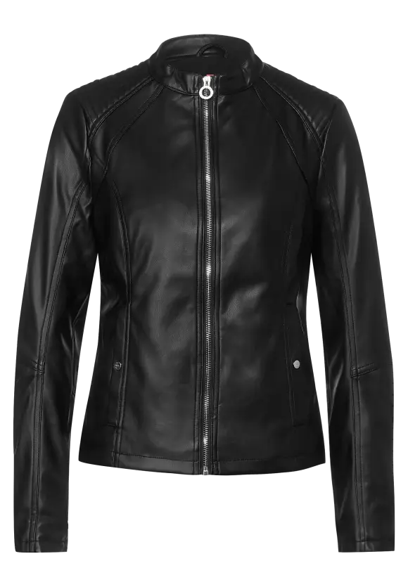 Street One Jacke in Lederoptik