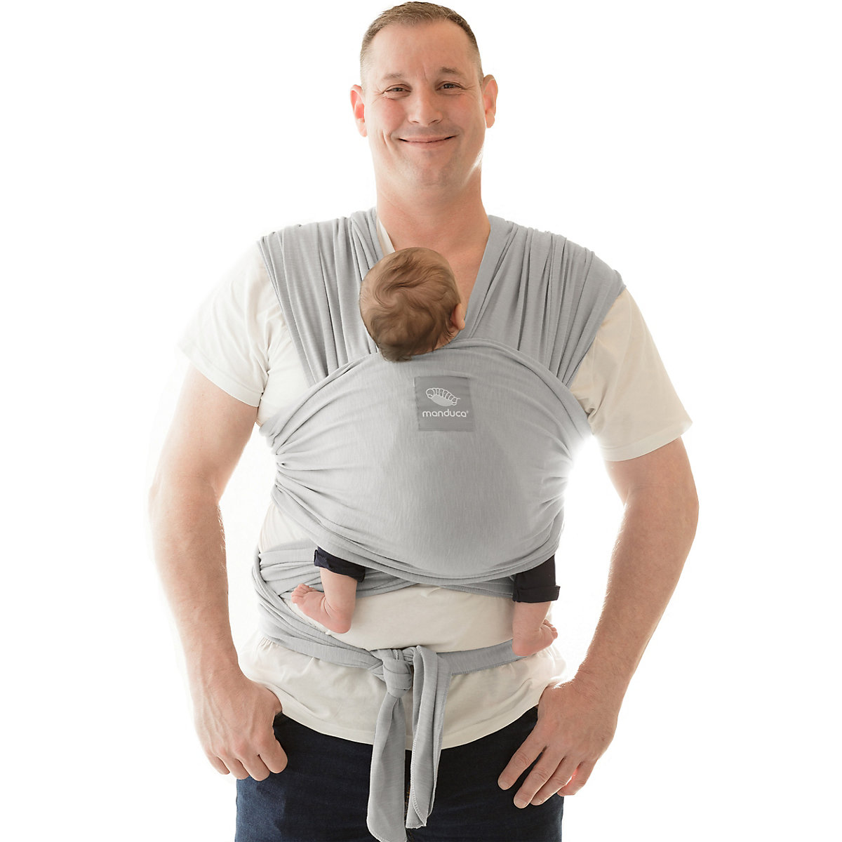 Tragetuch sling, lightgrey