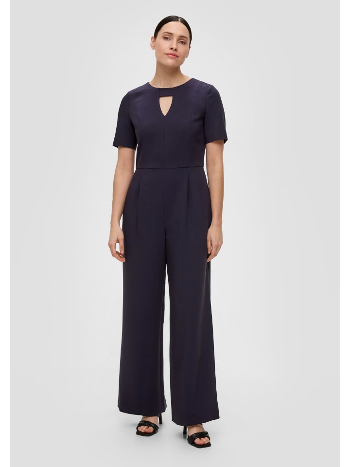 s.Oliver BLACK LABEL Overall lang in Blau günstig kaufen