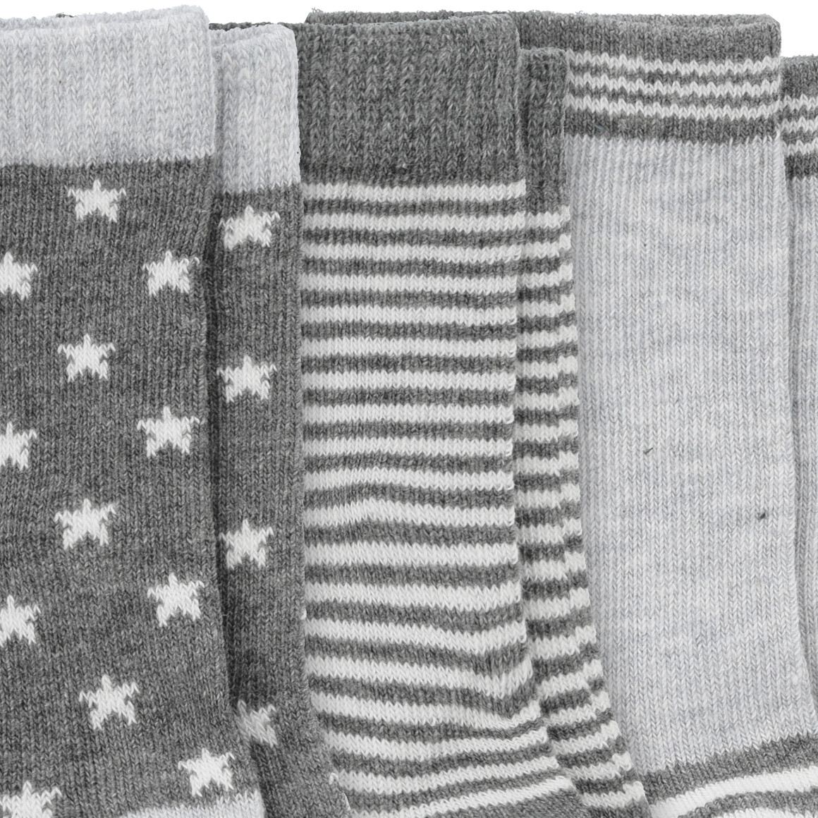 3 Paar Baby Socken mit Bio-Baumwolle