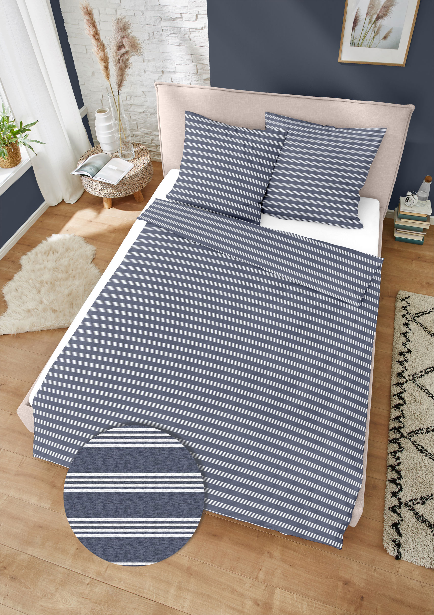 DormisetteJersey-Melange-Bettwäsche