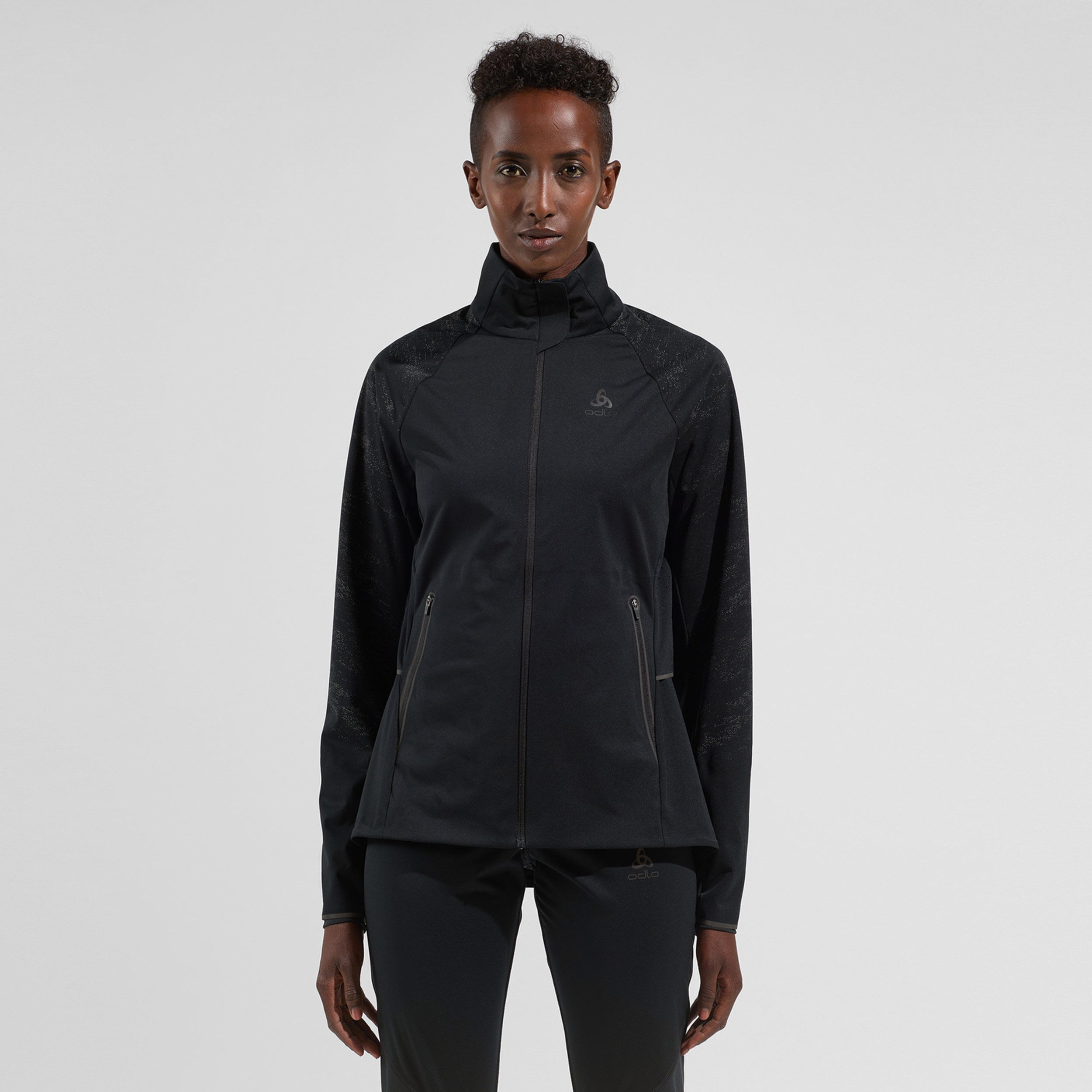 Zeroweight Pro Warm Reflect Laufjacke Damen - Schwarz