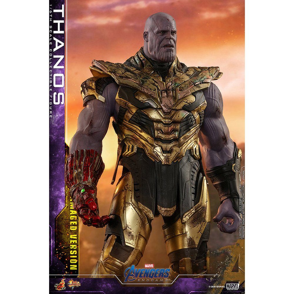 Hot Toys Actionfigur Battle Damaged Thanos - Marvel Avengers Endgame