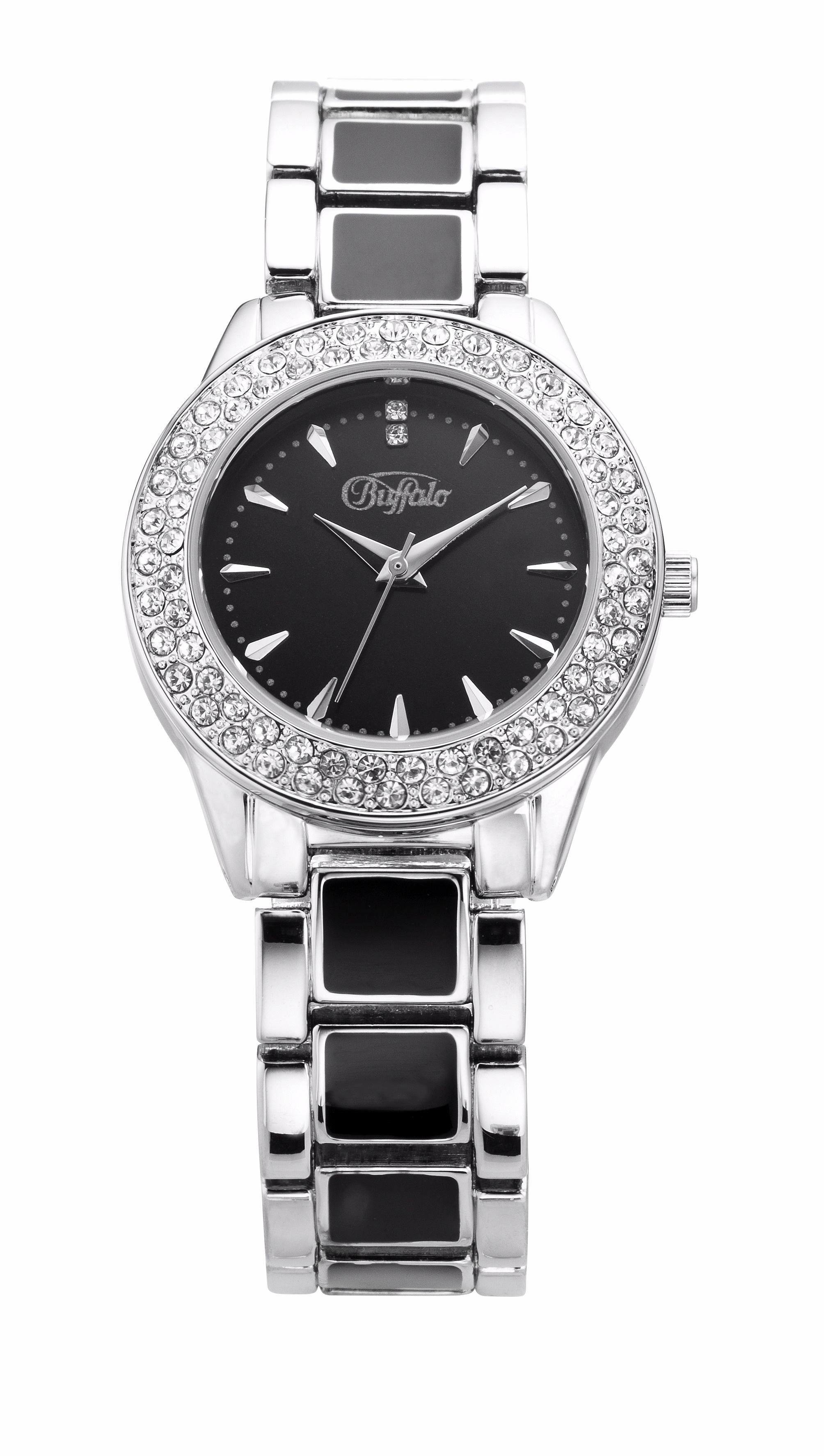Buffalo Quarzuhr, (Set, 2-tlg), mit 2-reihigem Armband, ideal auch als Geschenk