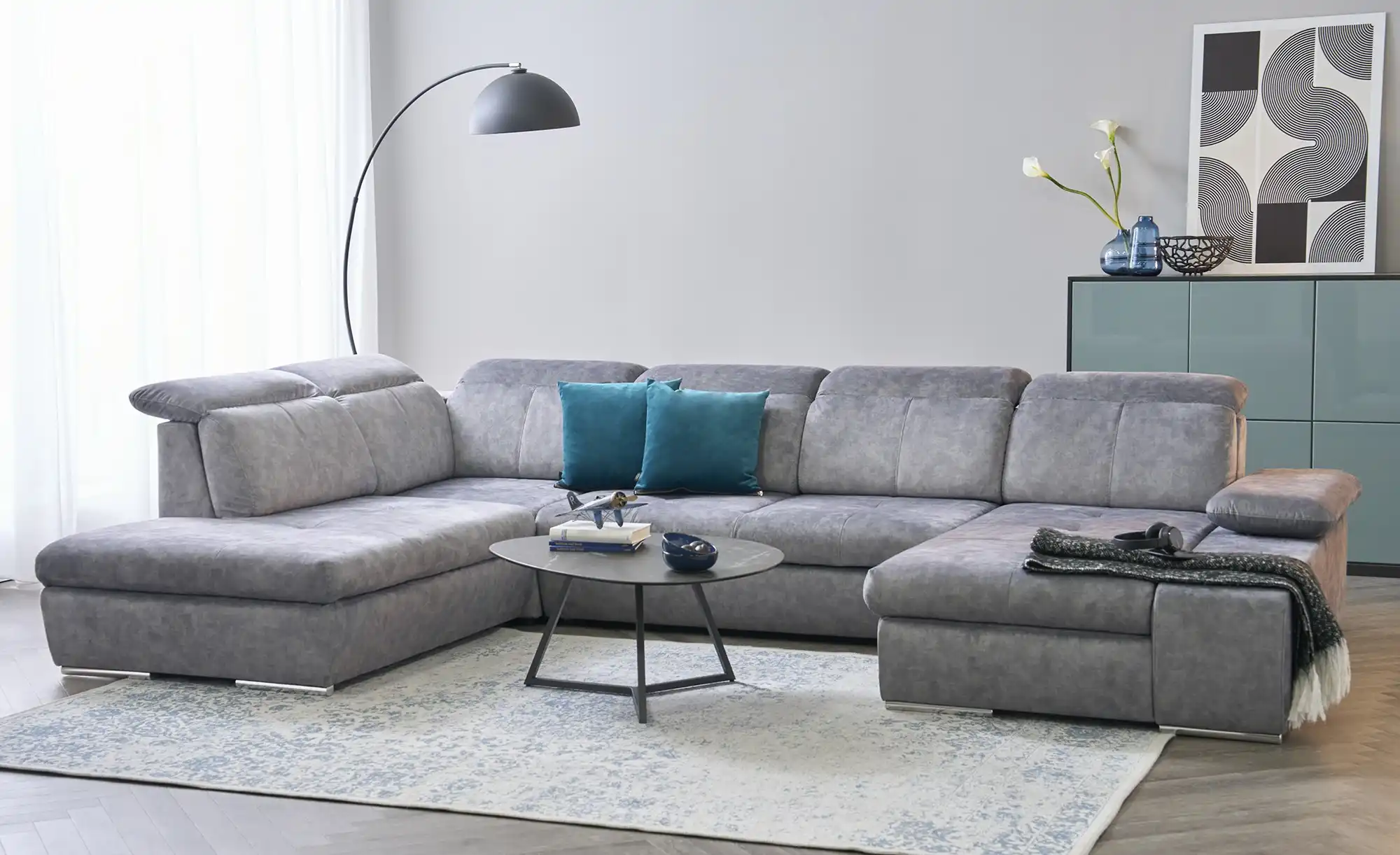Twist Wohnlandschaft aus Flachgewebe Avilla