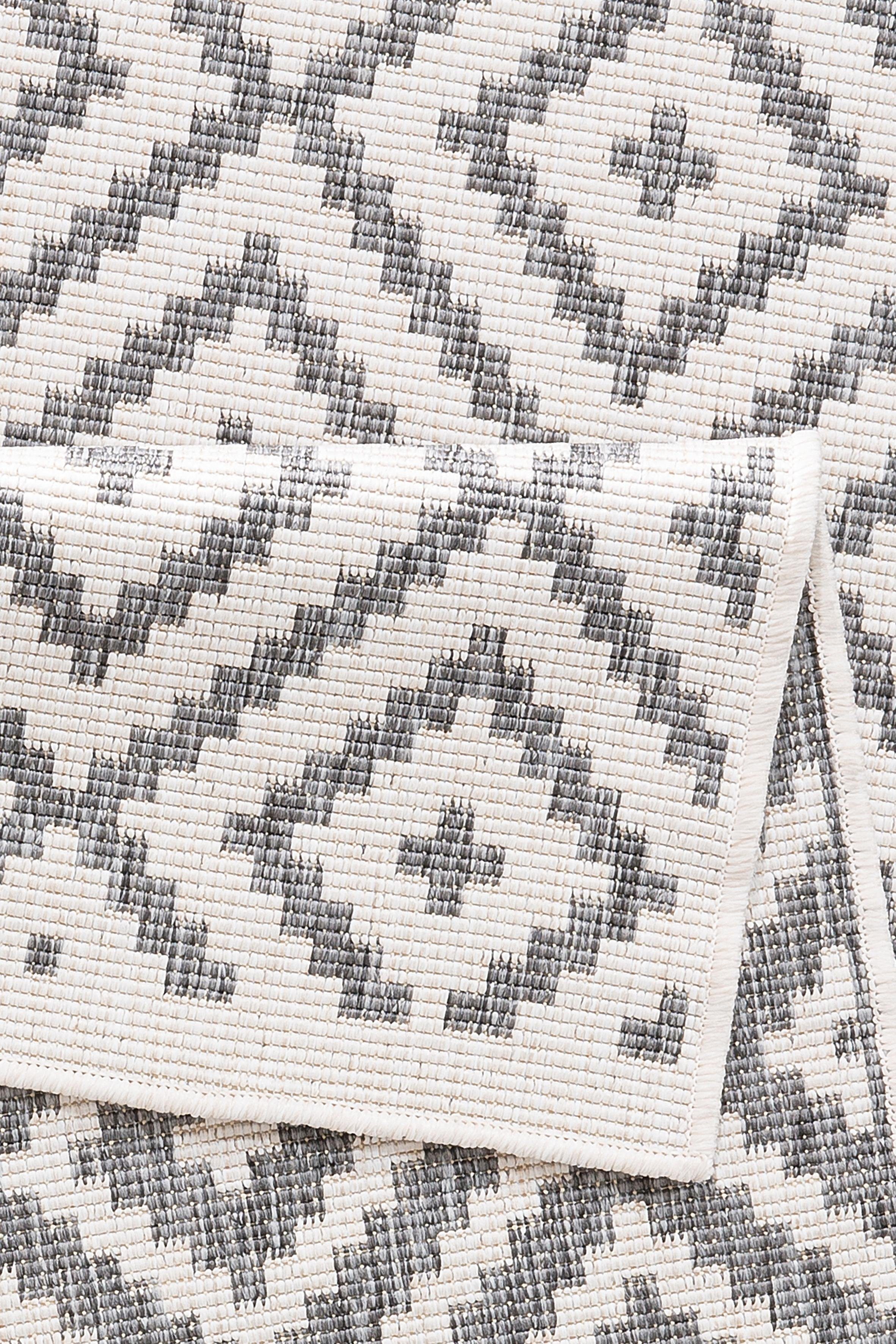 Läufer Ronda Wendeteppich, my home, rechteckig, Höhe: 5 mm, Sisal-Optik, Flachgewebe, In- und Outdoor, geometrisches Boho Design