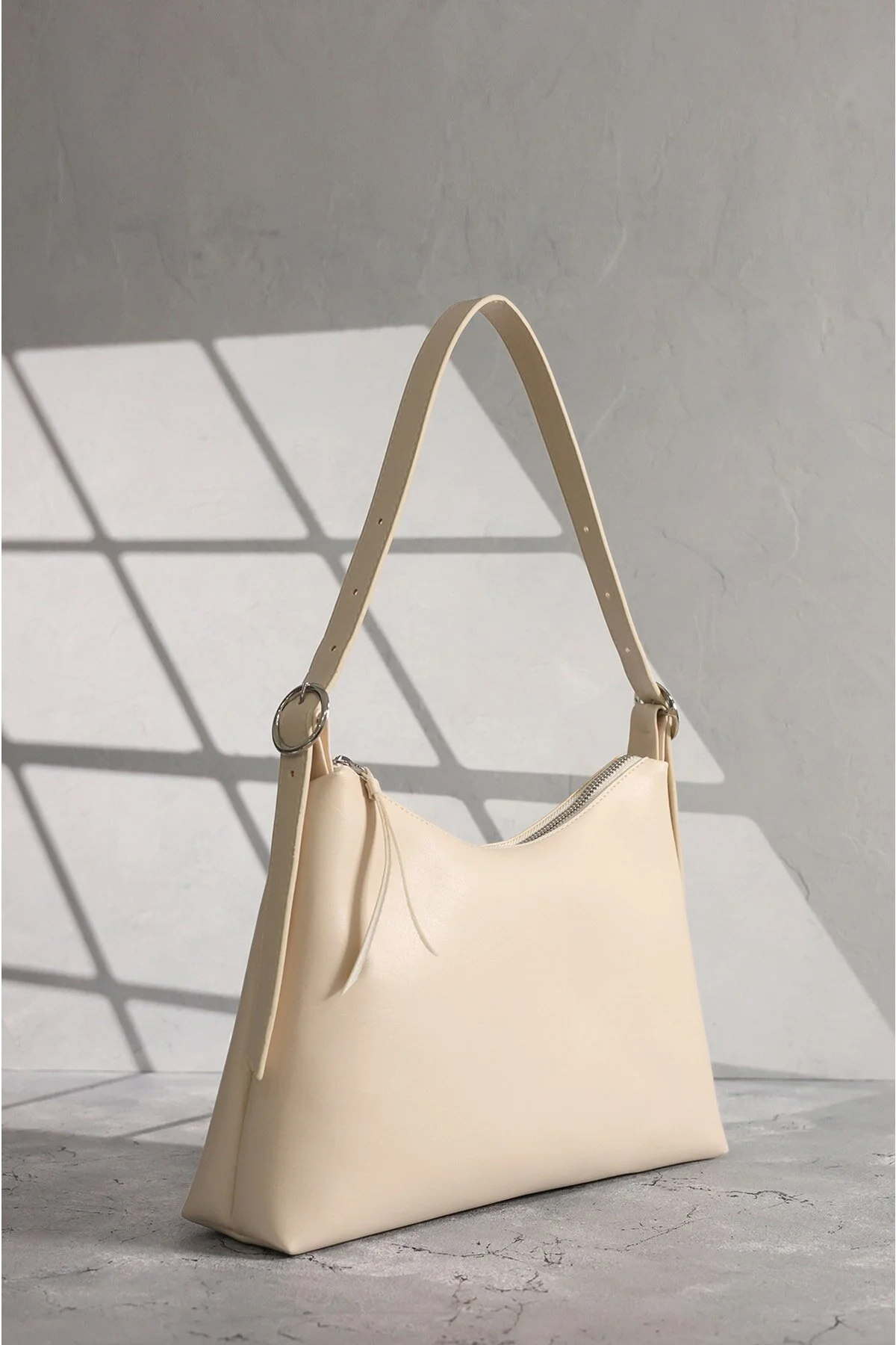 Rimense  Umhängetasche - Beige - Unifarben