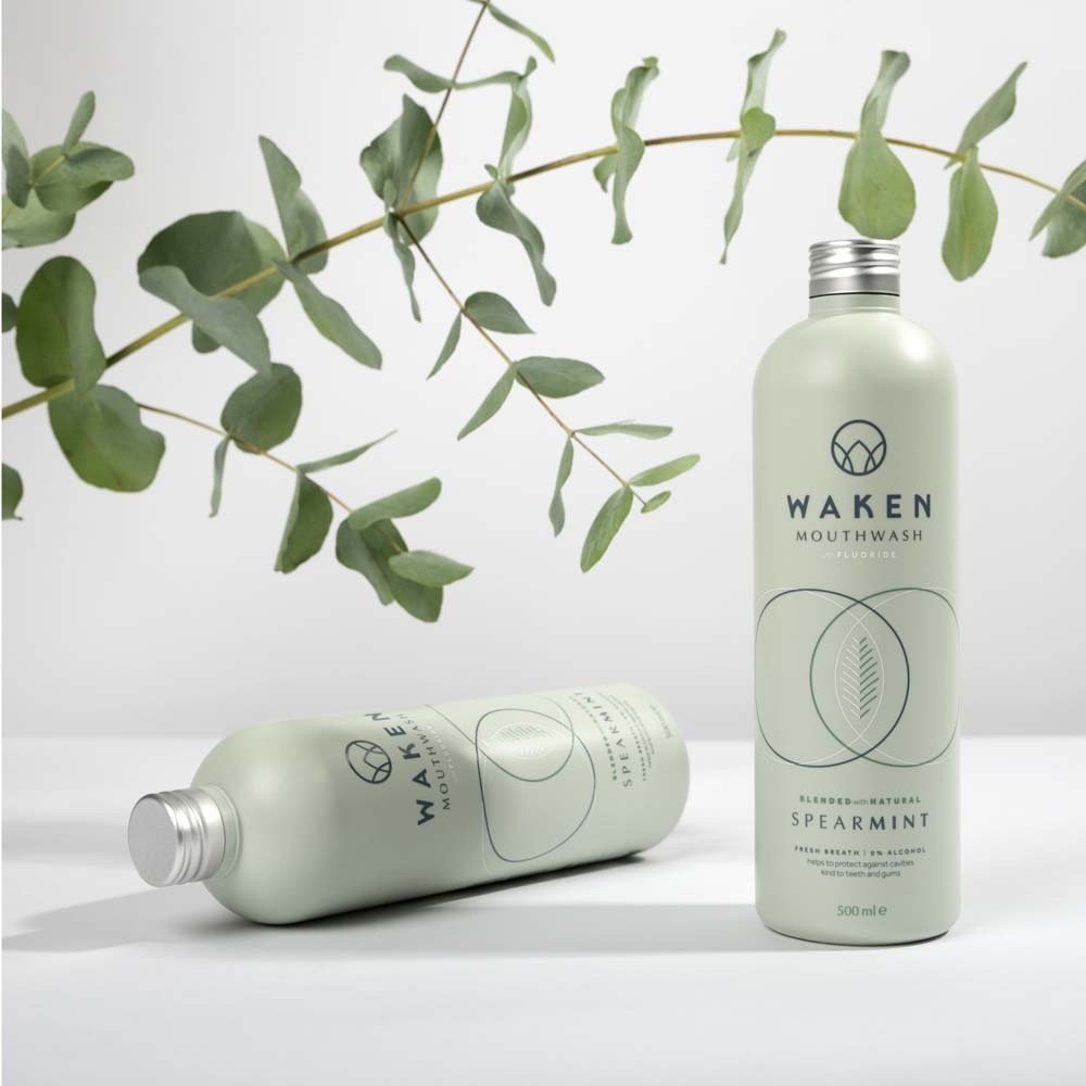 waken Bain de bouche SpearMint 500ml Bain de bouche
