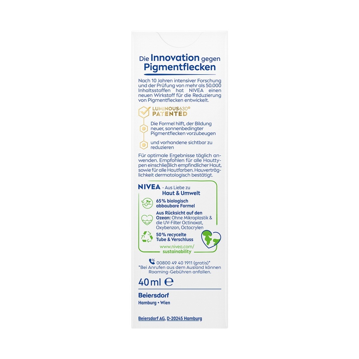 UV Gesicht Luminous630® Anti Pigmentflecken Sonnenschutz