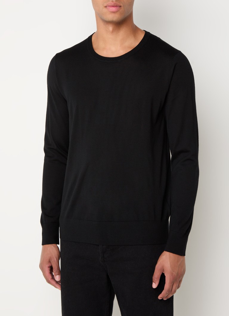 Sandro Fine-knit wool pullover