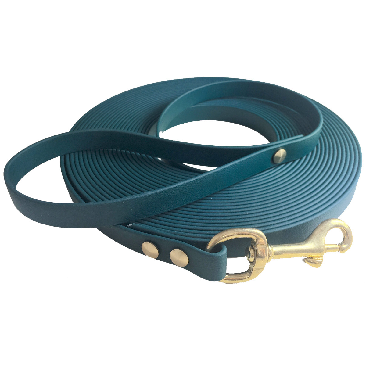 bio-leine Hundeleinen bio-leine 25-35 kg Schleppleine Biothane dunkelgrün 20 m