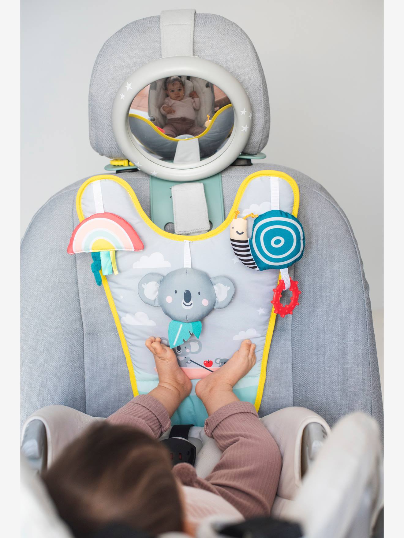 Taf Toys Baby Auto-Spielcenter mit Spiegel TAF TOYS - mehrfarbig