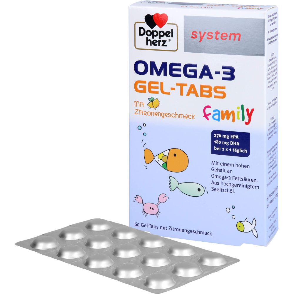 Omega-3 Gel-Tabs family system