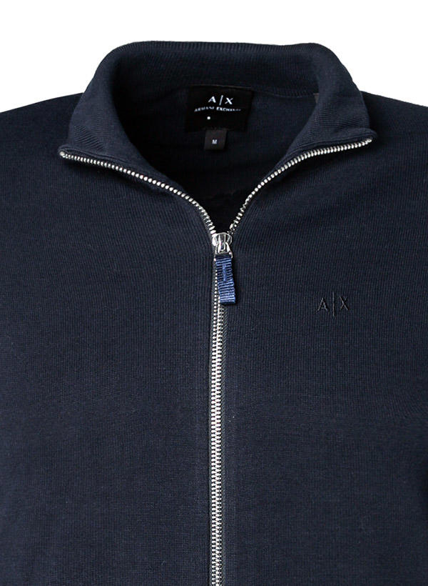 ARMANI EXCHANGE, Cardigan, Baumwolle, navy