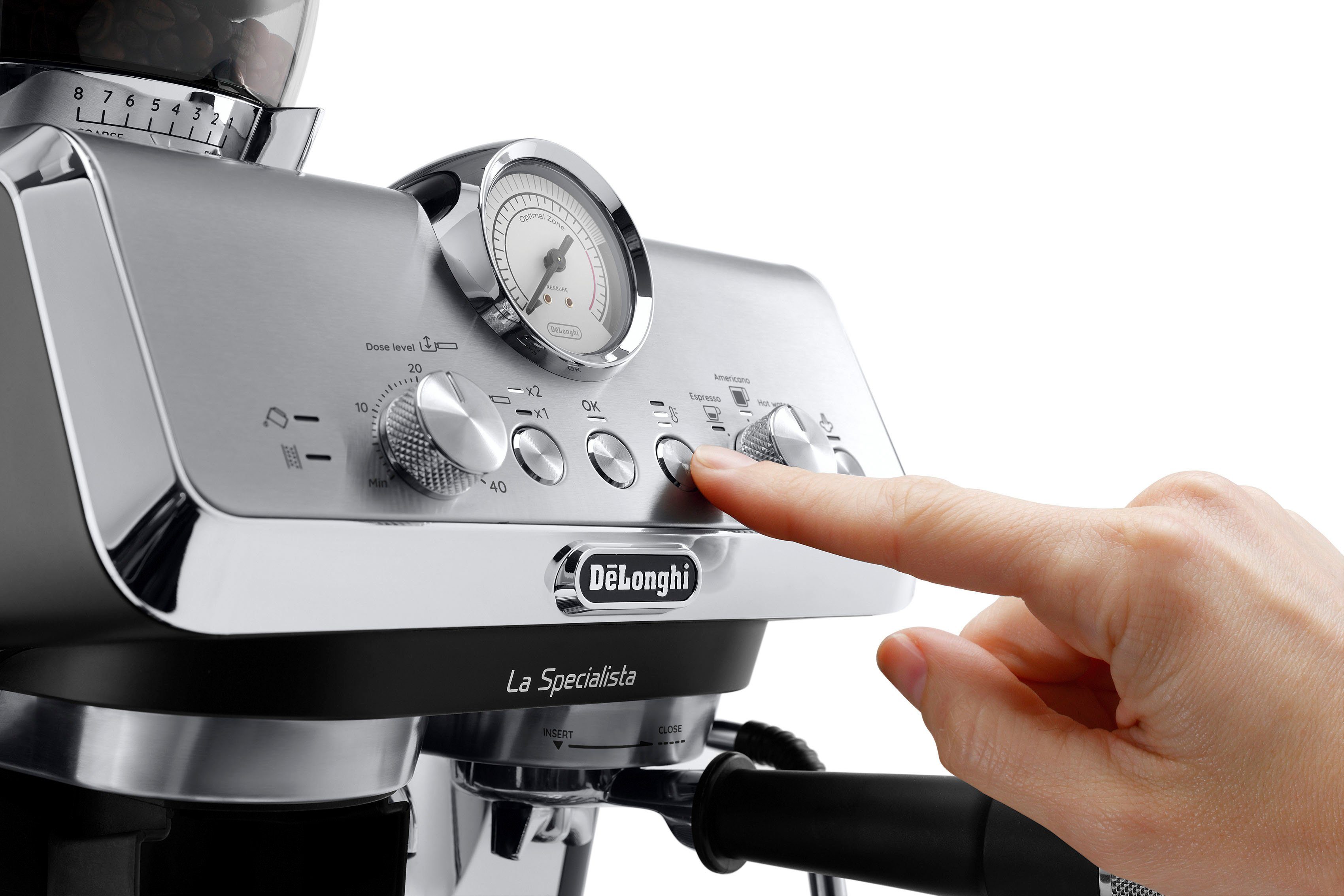 De'Longhi Siebträgermaschine La Specialista Arte EC9155.MB, inkl. 250g Selezione Espresso im Wert von UVP € 6,49