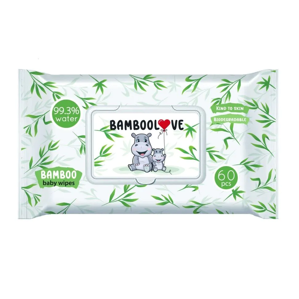 Bamboolove bambus vådservietter