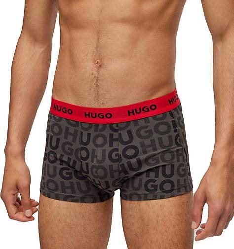 HUGO Boxershort TRUNK TRIPLET DESIGN 3er Pack