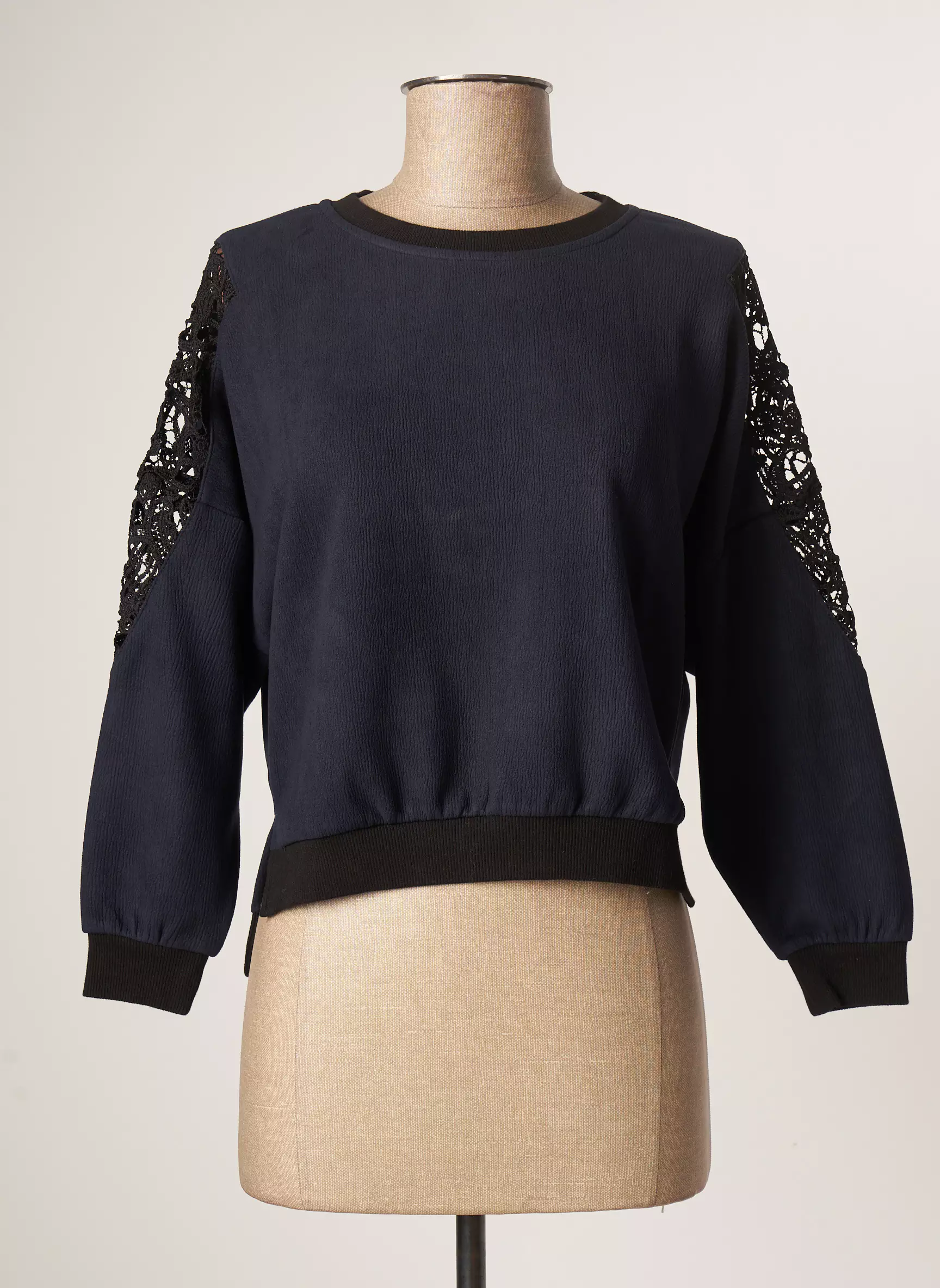 Teddy Smith Sweats Femme couleur bleu