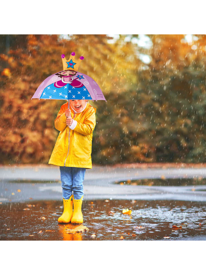 relaxdays Kinderregenschirm Prinzessin in Rosa günstig kaufen onesize