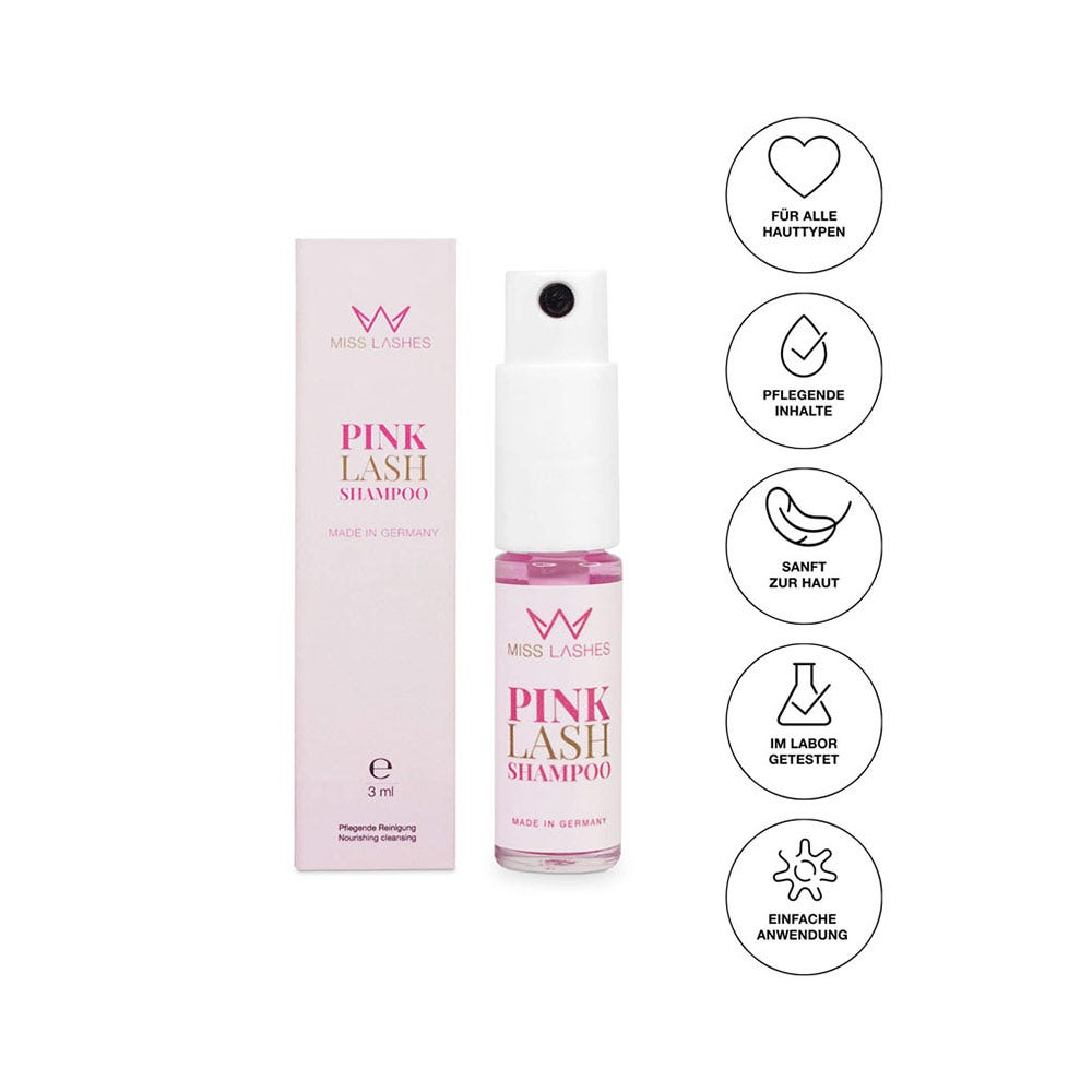 Miss Lashes Pink Lash Shampoo 3 ml