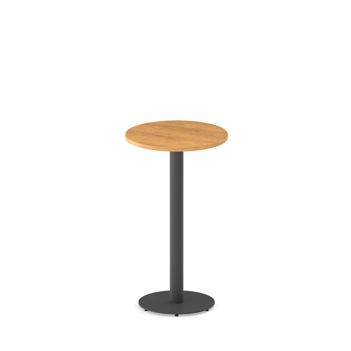Schreibtisch E10 Hickory Grau Ø 60 cm