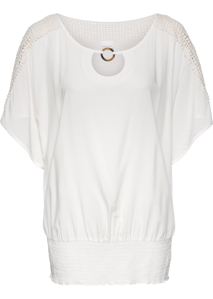 Bluse mit Spitze