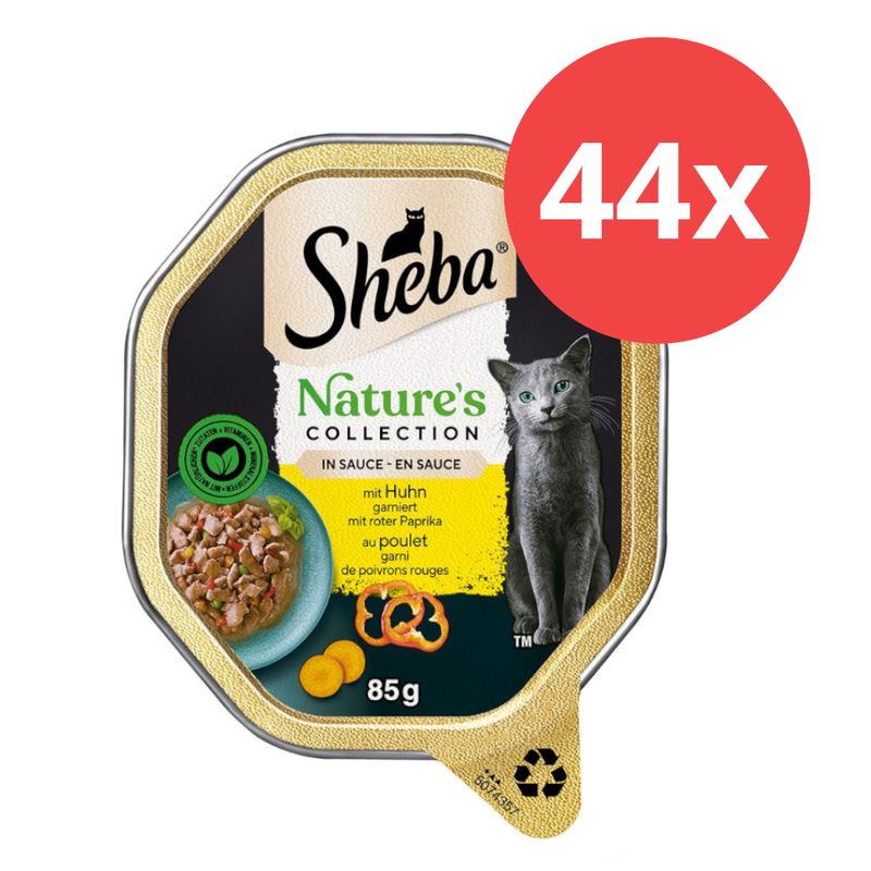 Sparpaket Sheba Nature´s Collection in Sauce 44 x 85 g | bitiba %
