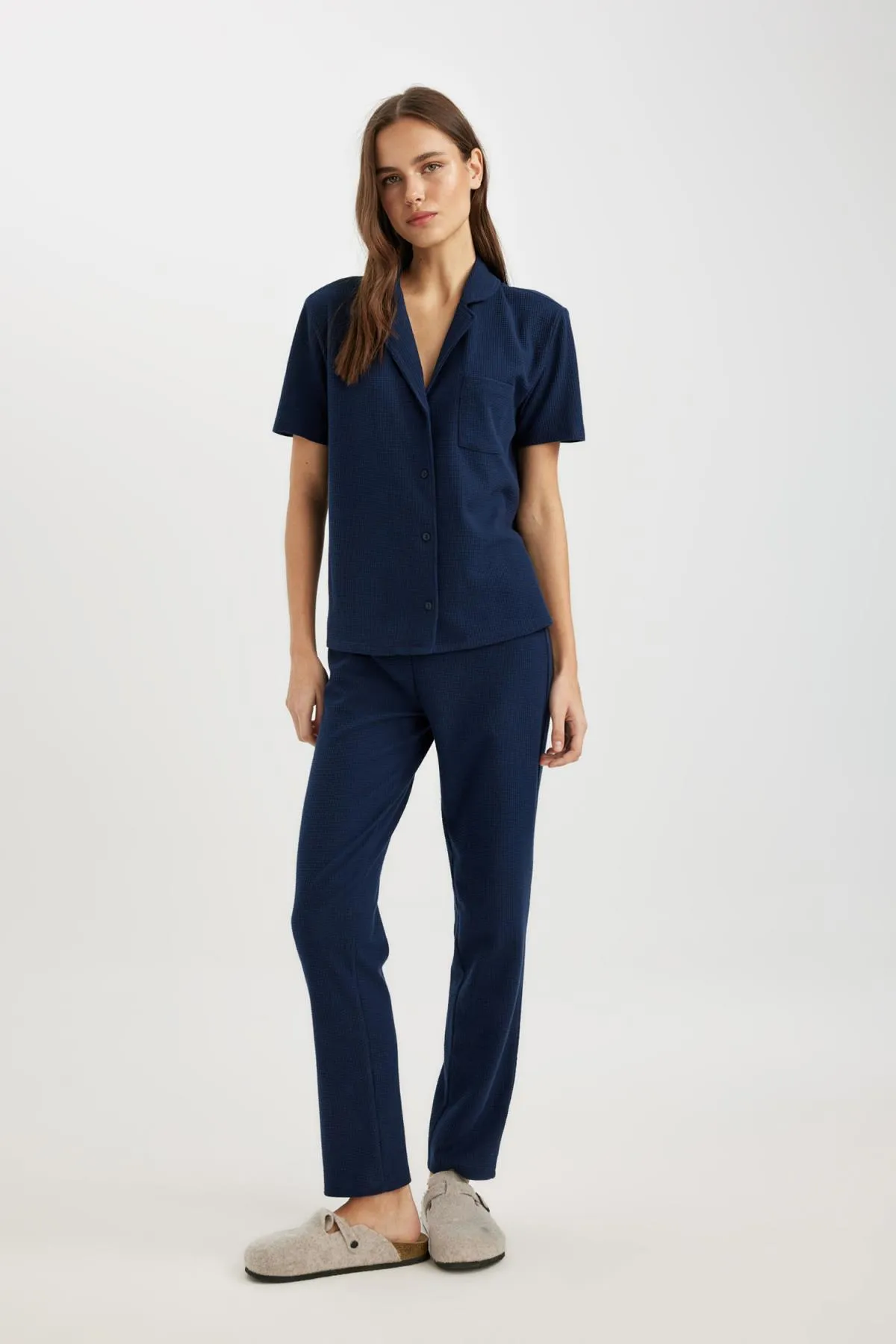 DeFacto  Be in Love Pyjamaoberteil mit kurzen Ärmeln - B6189ax24sp