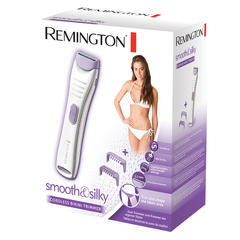 Akkubetriebener smooth&silky Bikini-Trimmer