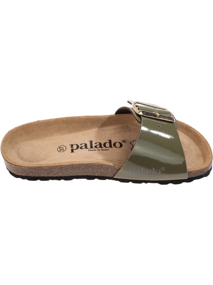 palado Pantoletten in khaki günstig kaufen