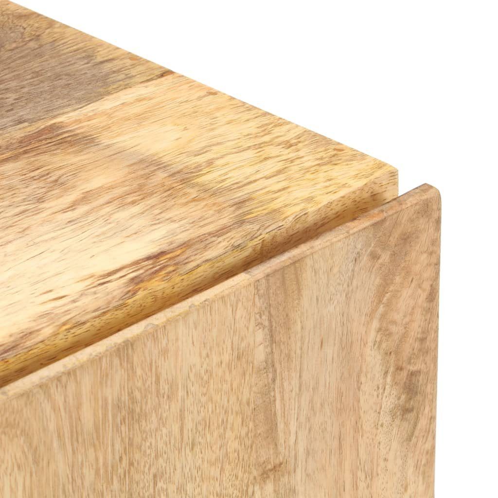 vidaXL Sideboard Sideboard 60x35x77 cm Mango Massivholz (1 St)